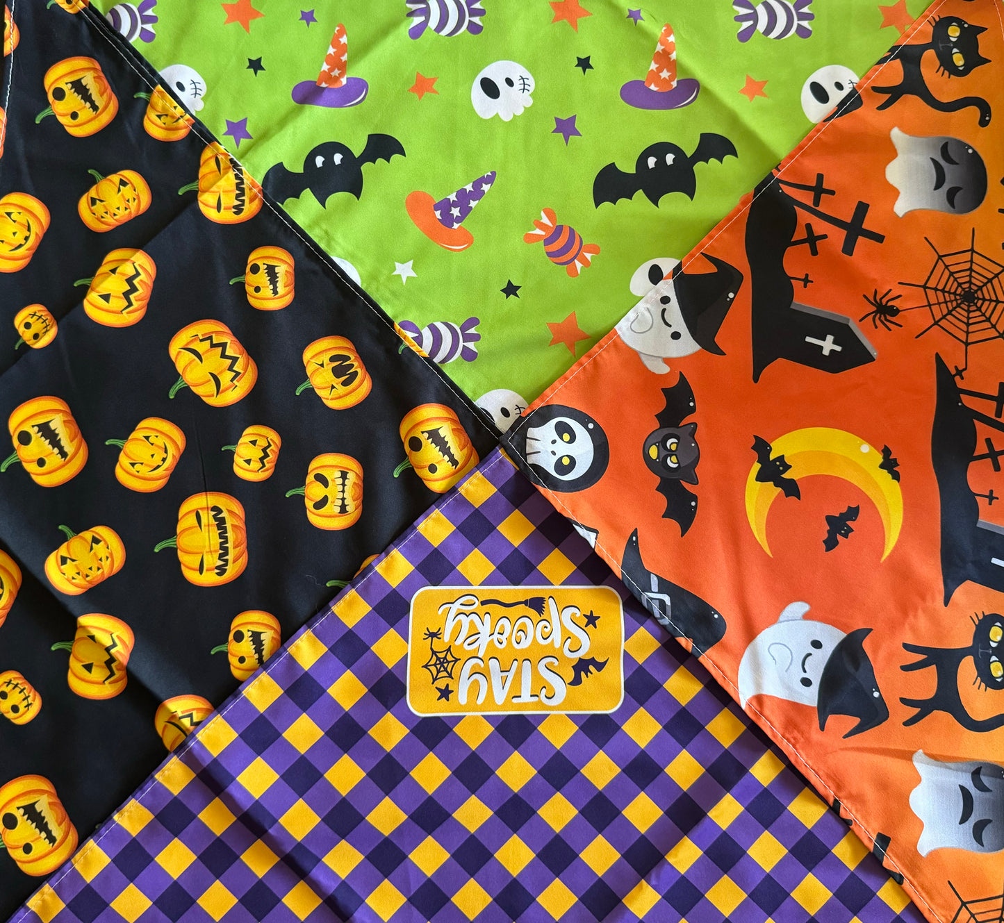 Seasonal Trio Bandana Pack – Halloween